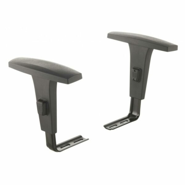 Cadeira B-ONE Giratória com Braços Reguláveis – Cor Preta – MARTIFLEX - 5