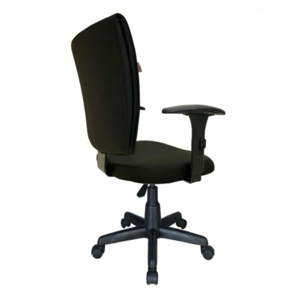 Cadeira B-ONE Giratória com Braços Reguláveis – Cor Preta – MARTIFLEX - 3