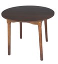 Ver imagem 1 de Mesa de Jantar Colonial Brisa Rústica 90cm Redonda em Madeira e Tampo em Mdf com Revestimento Bp:imb