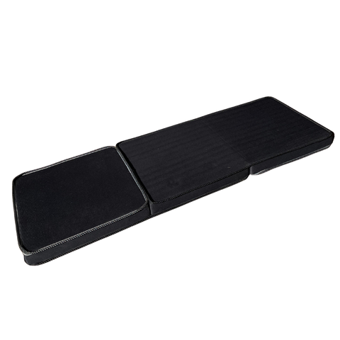 Colchonete D28 Resistente Solteiro Preto Dobrável