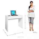Ver imagem 4 de Escrivaninha Slim Zanzini 1 Gaveta 90cm