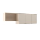 Ver imagem 4 de Aéreo 190cm 3 Portas com Nicho para Microondas Ayla Yescasa Bege/Off White