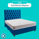 Ver imagem 4 de Conjunto Cama Box Blindado Casal + Colchão D23 D23 Inducol + Cabeceira