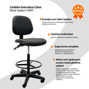 Ver imagem 7 de Cadeira Caixa Alta Oficial Operativa Supermercado Nr17 - 1