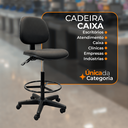 Ver imagem 4 de Cadeira Caixa Alta Oficial Operativa Supermercado Nr17 - 1