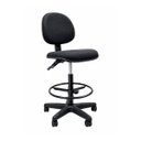 Ver imagem 7 de Cadeira Executiva Caixa Alta NR17 Back System Ergonômica Pistão a Gás Giratória 120kg Preta