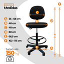 Ver imagem 6 de Cadeira Caixa Alta Oficial Operativa Supermercado Nr17 - 1