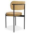 Ver imagem 7 de Kit 06 Cadeiras Estofadas para Sala de Jantar Louvre L02 Couríssimo Fendi - Lyam Decor