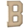 Letra mdf caixa B 60cm centro duplo aniversário noivado - 2