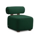 Ver imagem 6 de Poltrona Decorativa para Sala Kit 2 Helora Bouclê Verde E03 - D’Rossi