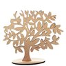 Kit 6 Árvore decorativa 30 cm em mdf modelo 1 com base - 1