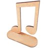 Kit 25 nota musical mdf 15 cm mod1 lembrancinha festa musica - 2