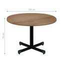 Ver imagem 2 de Mesa Redonda para 4 Lugares Centro Madeira Reunião - Montana Montana
