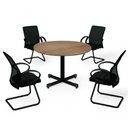 Ver imagem 3 de Mesa Redonda para 4 Lugares Centro Madeira Reunião - Montana Montana