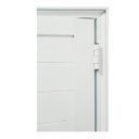 Ver imagem 6 de Porta Lambril com Puxador Alumínio Branco Linha Veneza:Direita/ 210 x 90