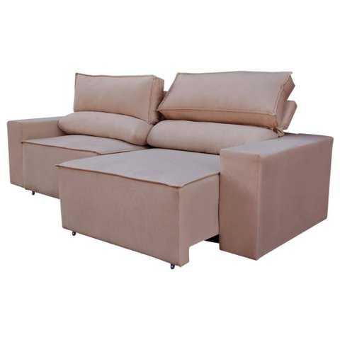 Sofá Retrátil/reclinável 1,80m Confortável Balaqui Decor 