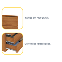 Ver imagem 5 de Cômoda Premium 5 Gavetas:cinamomo