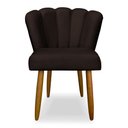 Ver imagem 1 de Cadeira para Mesa de Jantar Flor Moderna - Balaqui Decor Cor:Marrom