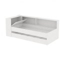 Ver imagem 4 de Bicama Solteiro com Baú e Estante Sushi Espresso Móveis