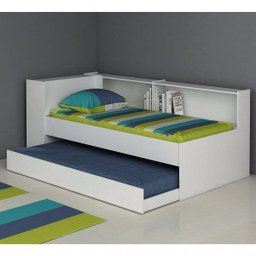 Bicama Solteiro com Baú e Estante Sushi Espresso Móveis - 6 Bicama Solteiro com Baú e Estante Sushi Espresso Móveis - 6