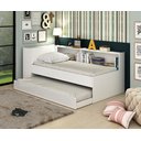 Ver imagem 1 de Bicama Solteiro com Baú e Estante Sushi Espresso Móveis