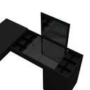 Ver imagem 4 de Escrivaninha Penteadeira Lais Preto Fosco