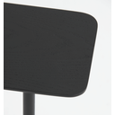 Ver imagem 3 de Mesa de Apoio Tokka - Tampo Ebano - Base Aço Carbono - Altura 50cm