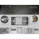 Ver imagem 5 de Cesto Escorredor Inox 3 Módulos para Cuba Calha Úmida 42,3cm