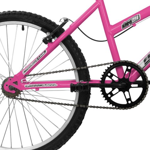 Bicicleta feminina preta aro 24 18 marchas pro tork ultra ultra bikes