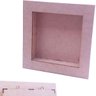 Kit 6 Quadro cenário 20 x 20 mdf moldura bebê arte francesa - 1