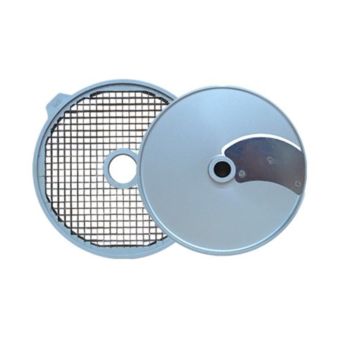 Kit Cubo Vinagrete Skymsen Grade Cubo 8x8mm e Disco Fatiador 5mm para Processador de Alimentos PA7