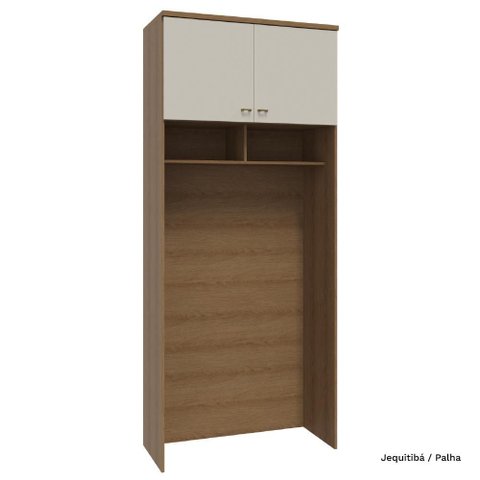 Guarda Roupa Modulado Ponte 100cm 2 Portas 234cm Alt Setiba