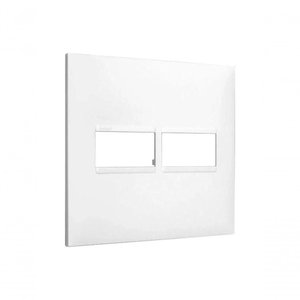 Placa 1+1 Posto 4x4 Branca 618511bc