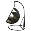 Ver imagem 3 de Cadeira Balanço Corda Náutica + Suporte Jardim Piscina Varanda