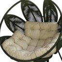 Ver imagem 5 de Cadeira Balanço Corda Náutica + Suporte Jardim Piscina Varanda