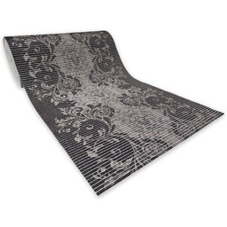 Tapete Passadeira Emborrachada Pvc Antiderrapante 0,65x5,00m Barrado Arabesco - 1