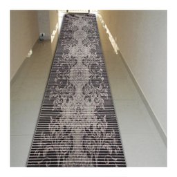 Tapete Passadeira Emborrachada Pvc Antiderrapante 0,65x5,00m Barrado Arabesco - 2