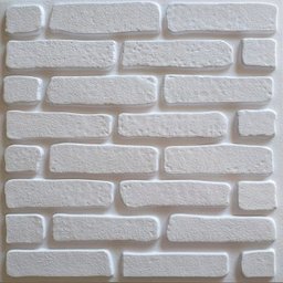 Placas 3D AutoAdesivas Revestimento de Parede Tijolo Rústico Kit com 10 - 1