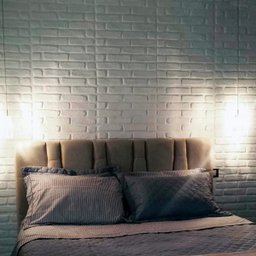 Placas 3D AutoAdesivas Revestimento de Parede Tijolo Rústico Kit com 10 - 2