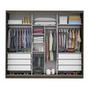 Ver imagem 5 de Guarda-Roupa Casal com Espelho 2 Portas de Correr Belgrado Espresso Móveis Flex Color