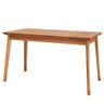 Mesa Retangular Madeira Maciça de Eucalipto Neo Castanheira - 4