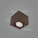 Ver imagem 2 de Plafon Spot Sobrepor Quad Box Orluce + Led Par30 St2758