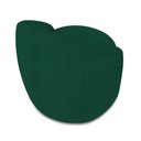 Ver mais imagens de Poltrona Orgânica Giratória Kit 2 Lua Bouclê Verde D03 - D’Rossi