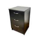 Ver imagem 1 de Gaveteiro 3 Gavetas Mdf com 2 Compartimentos Secretos, Gaveta Secreta - Preto