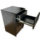 Ver imagem 7 de Gaveteiro 3 Gavetas Mdf com 2 Compartimentos Secretos, Gaveta Secreta - Preto