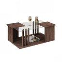 Ver imagem 3 de Mesa de Centro com Tampo em Vidro Jade Valdemóveis