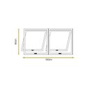 Ver imagem 4 de Vitro Maxim Ar 2 Seções Alumínio Brilhante 60x120