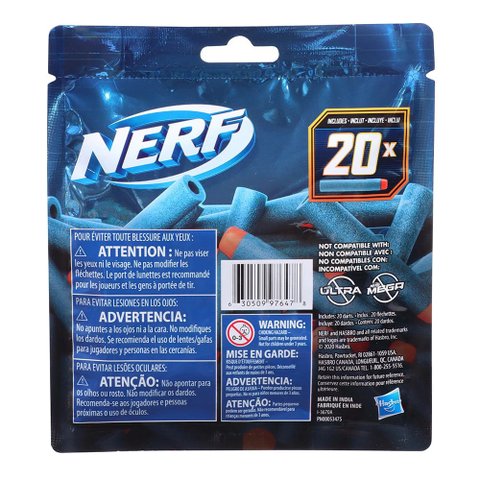 Refil Nerf Hasbro Elite com 20 Dardos