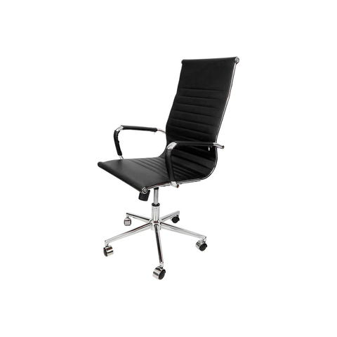 D821-4b-a - Cadeira Esteirinha Presidente Preta - D821-4b-a Bering