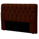 Ver imagem 1 de Cabeceira Cama Casal Box Estofada 1,4m Quarto Suede Istambul:marrom